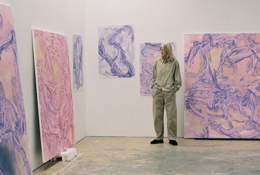 In the studio with Judy Millar
